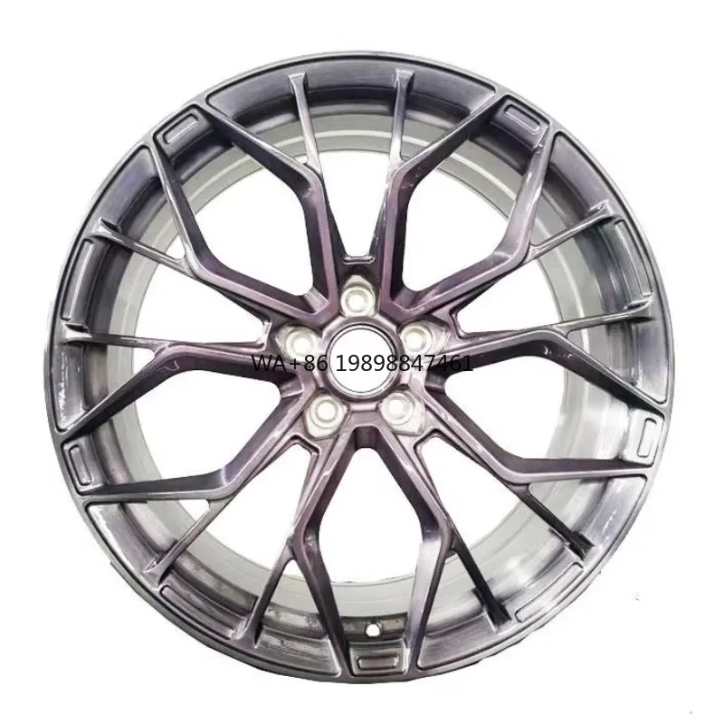 

Forged Wheels Custom Low Price Forged Aluminum Alloy Car Rim 20 21 22 Inch Brush Grey Forged Wheels Rims
