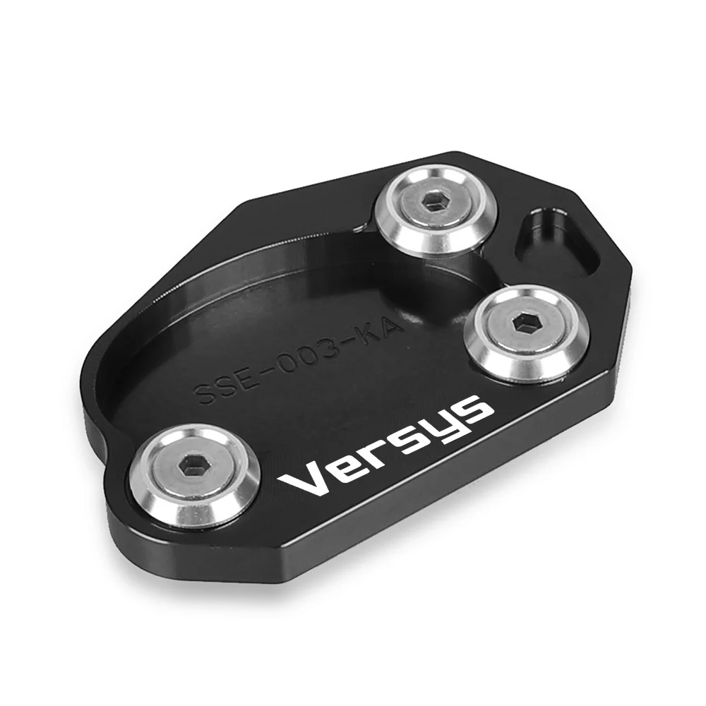 Traîneau d\'agrandisseur de béquille latérale Versys 650 1000 X300 Moto Versys650 07-09 pour Kawasaki VERSYS-X300 ABS 2016-2023