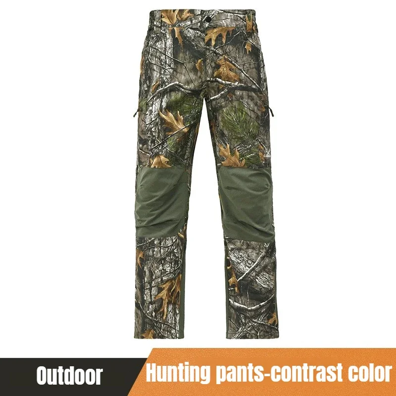 

Тактические брюки для охоты на открытом воздухе, камуфляжные, износостойкие, с несколькими карманами, ветрозащитные, для пешего туризма, тренировочные брюки, брюки-карго