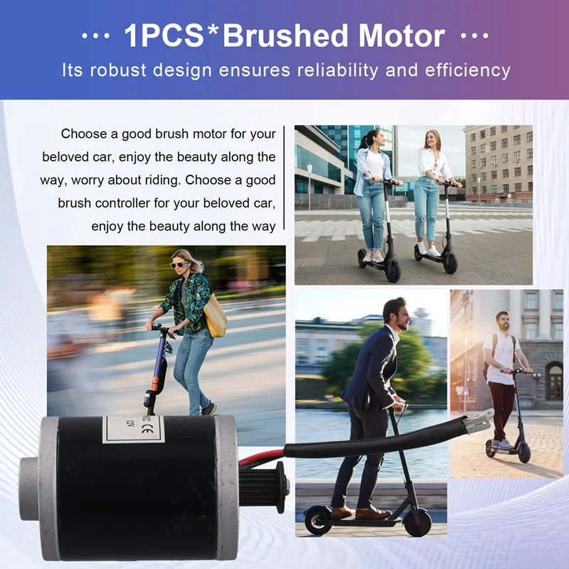 AB56-120W 12 فولت نحى موتور تيار مباشر للدراجة الإلكترونية وسكوتر كهربائي عالي السرعة MY6812 موتور مثالي لعشاق DIY