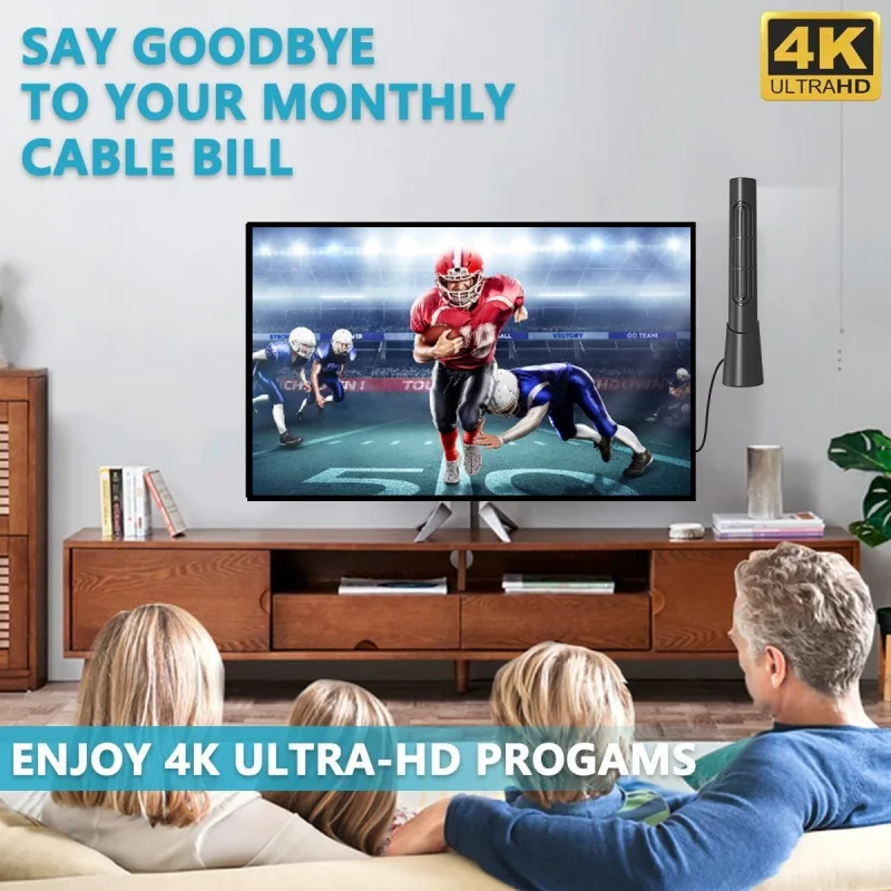 TV Antenna DTMB Digital TV Receiver Home Rural ATSC Ground Wave HDTV Antennas