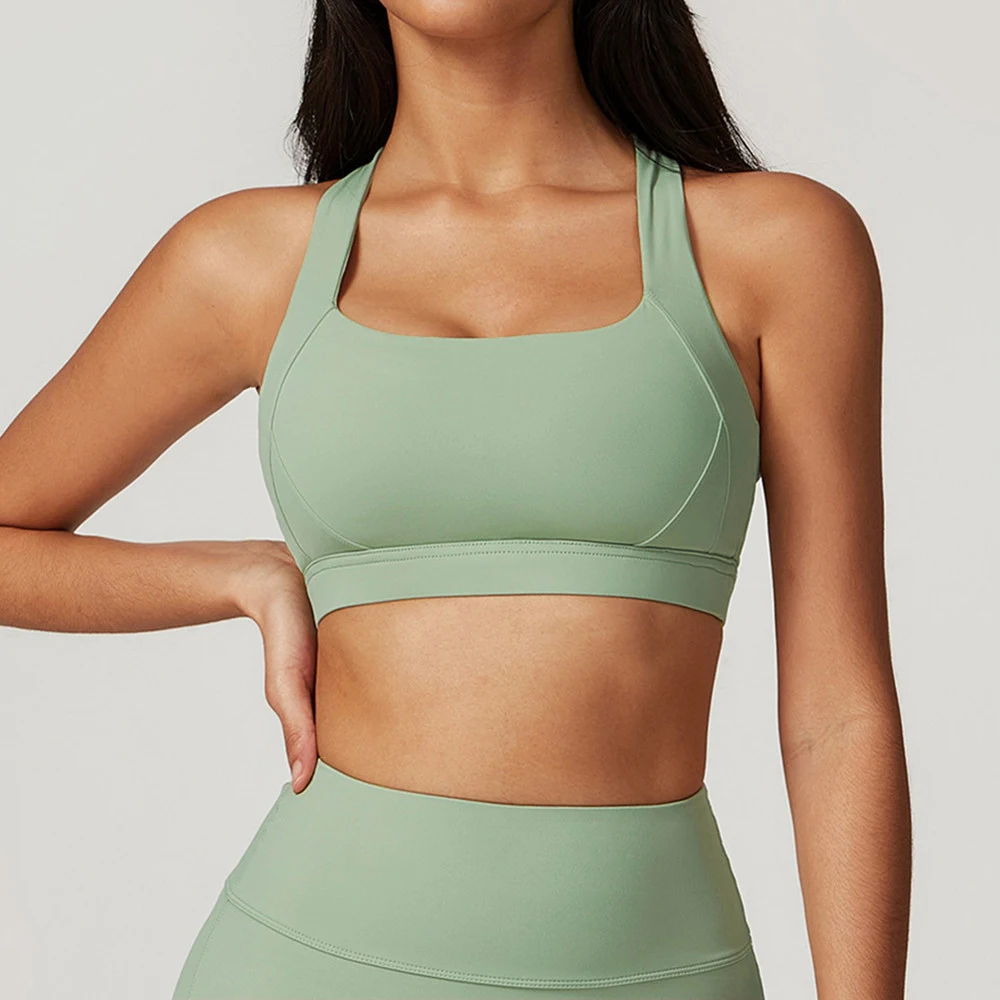 

Pad Yoga polished vest sports underwear shock-proof high-intensity Pilates running fitness yoga clothes