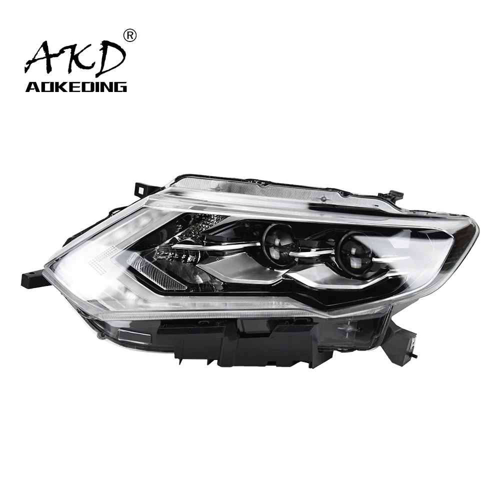 Car Lights For X-TRAIL 2017-2021 LED Auto Headlight Assembly Upgrade High Configuration DRL Dynamic Lamp Accessories