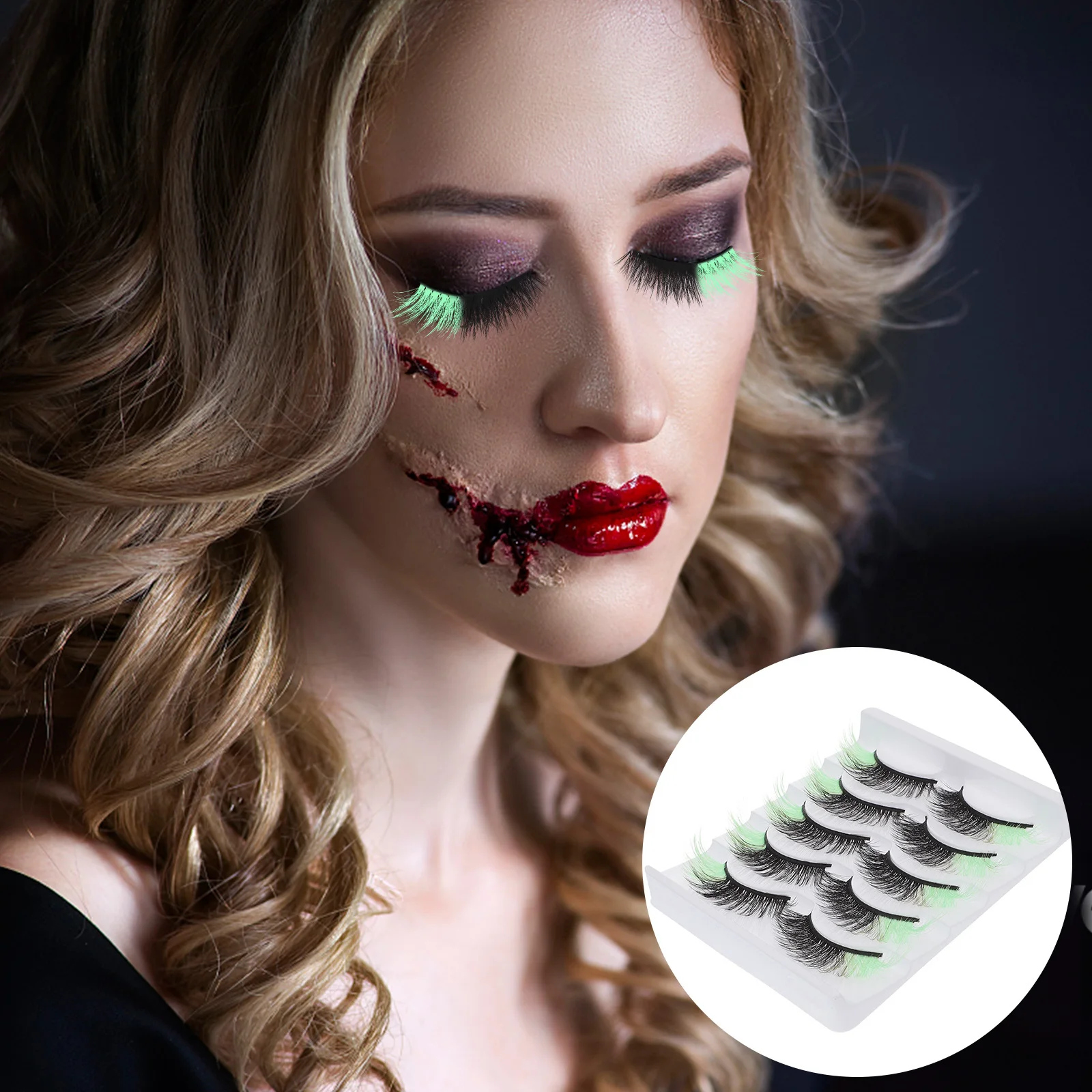 

5 Pairs Fake Eyelashes For Fake Lash Women Durable Lashes Eye Lashes Seamless Look