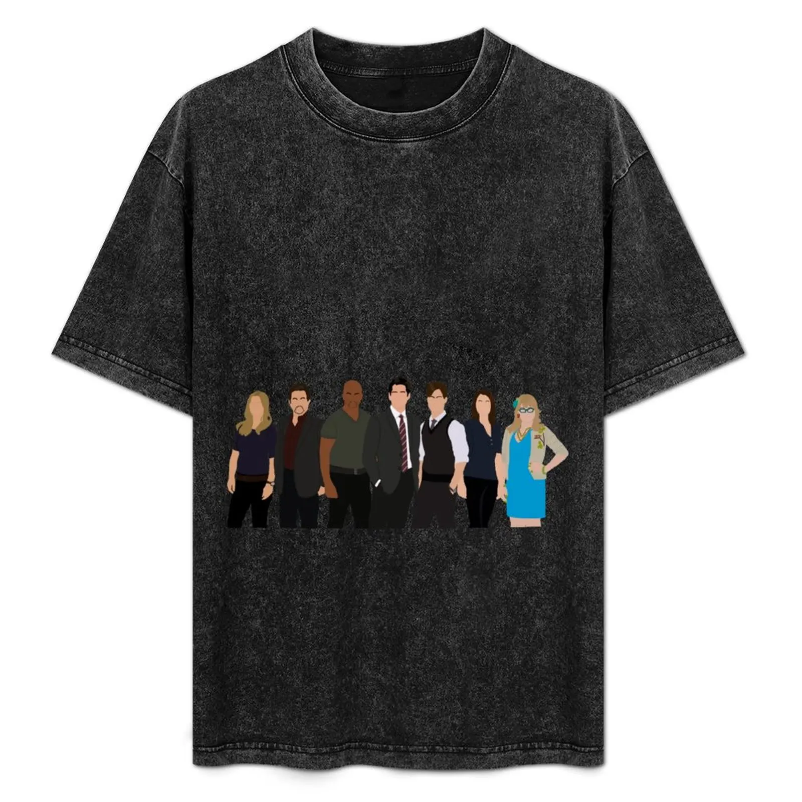 

Criminal Minds Opening Cast T-Shirt Casual Daily Wear Short Sleeve Top