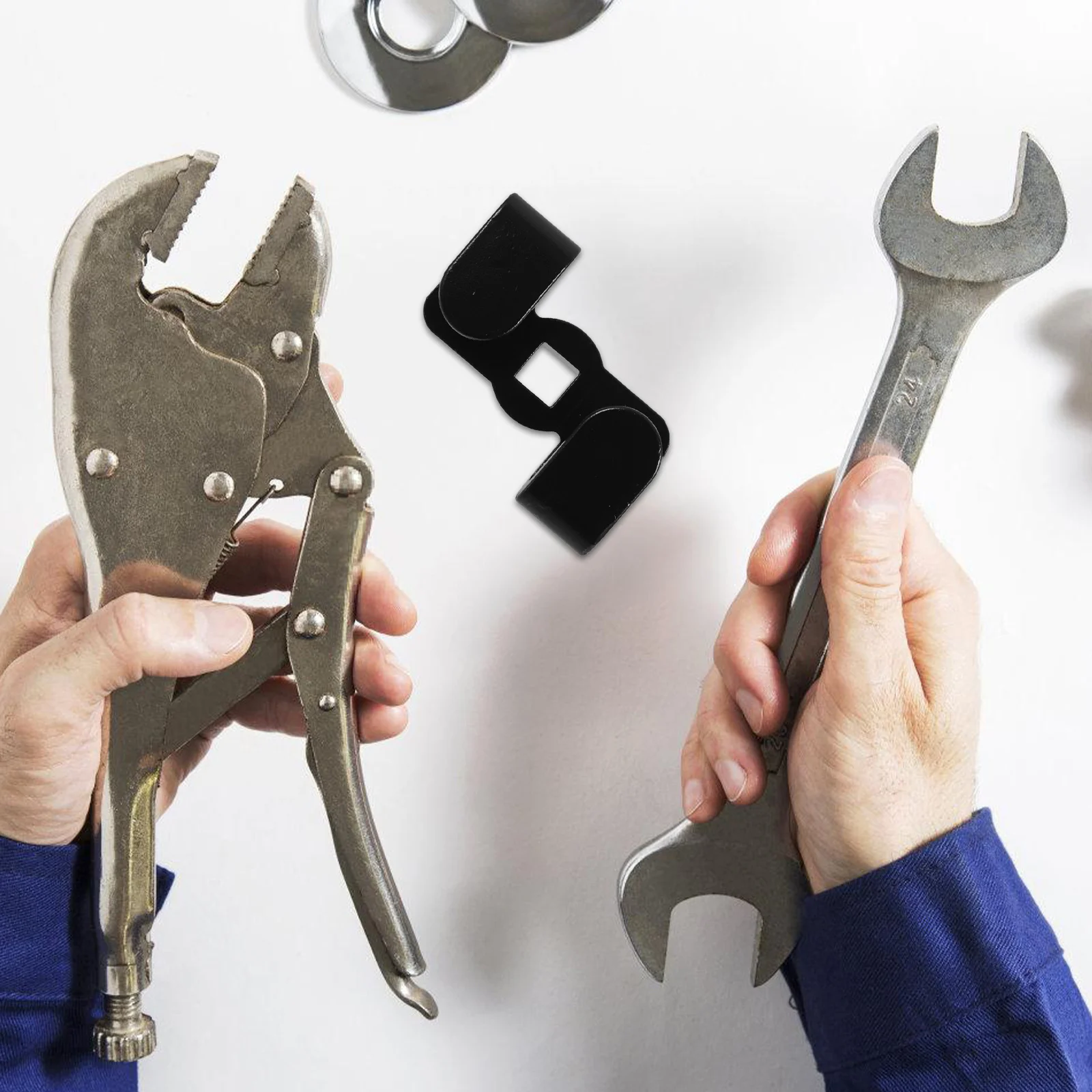 

Tools for Mechanics Extension Wrench Extender Adaptor Carbon Steel Black Offset Adjustable