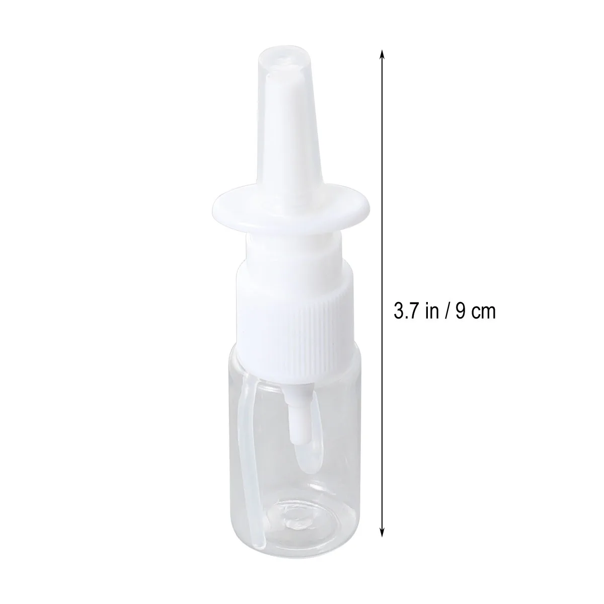 

10Pcs 10ml Mini Nasal Sprayer Bottle Reusable Leakproof Travel Containers 10m Clear Flat Shoulder Direct Injection