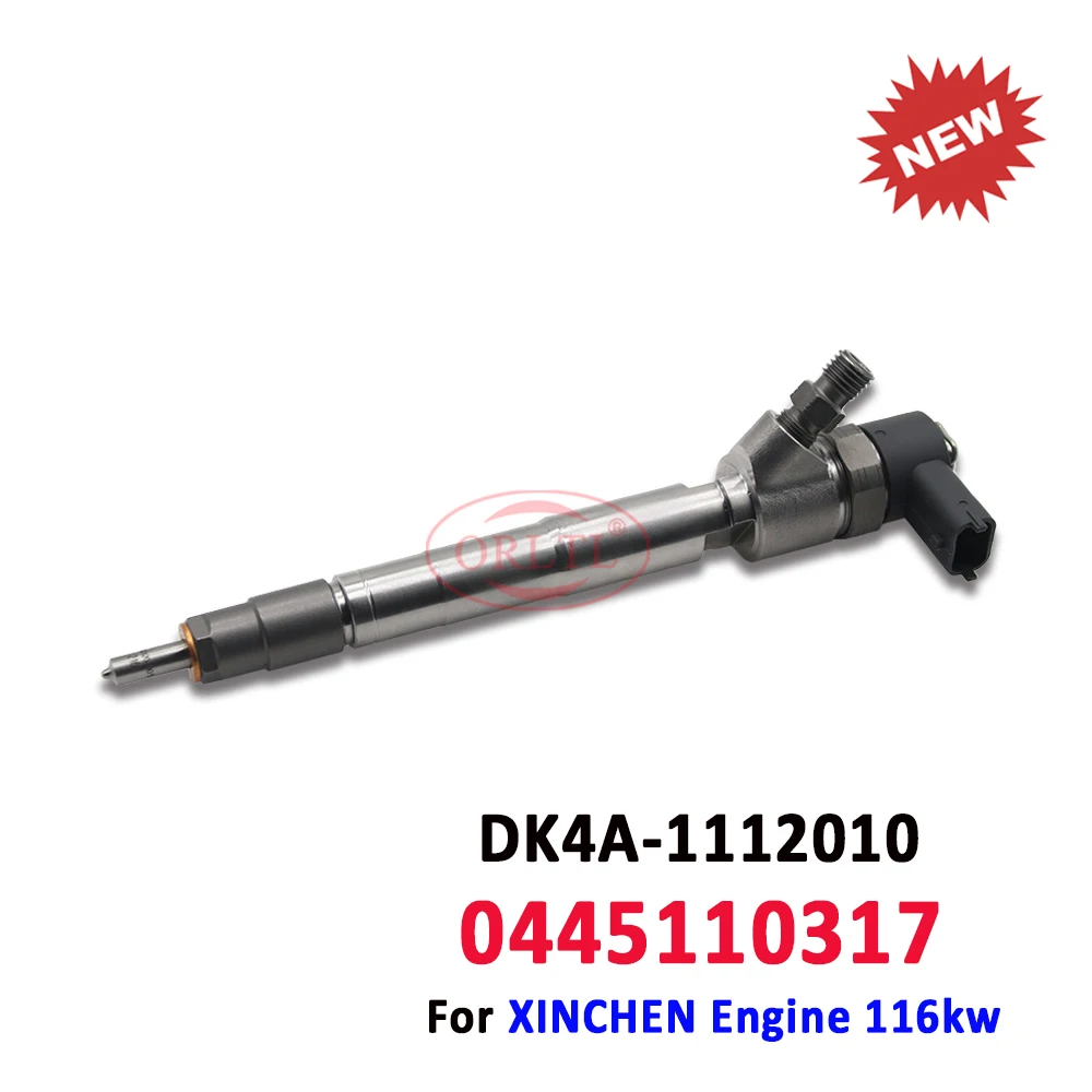 ORLTL Diesel 0 445 110 317 Common Rail Injection 0445110317 Fuel DK4A-1112010L for XINCHEN NISSAN Paladin INBEI Grace