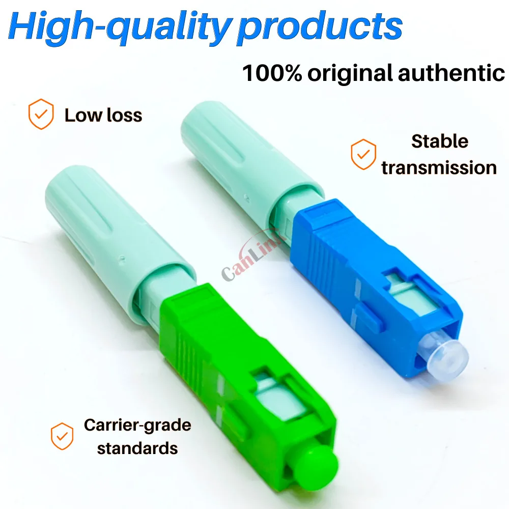 

Free Shipping New SC APC SM Single-Mode Optical Connector FTTH Tool Cold Connector Tool SC UPC Fiber Optic Fast Connector