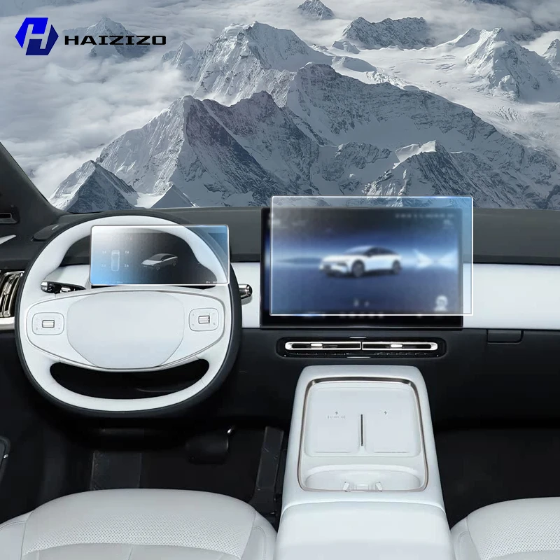

Для XPeng P7 + 2024-2025 салон автомобиля матовая защитная пленка для экрана консоль GPS-навигация ЖК-экран ТПУ пленка устойчивая к царапинам PPF