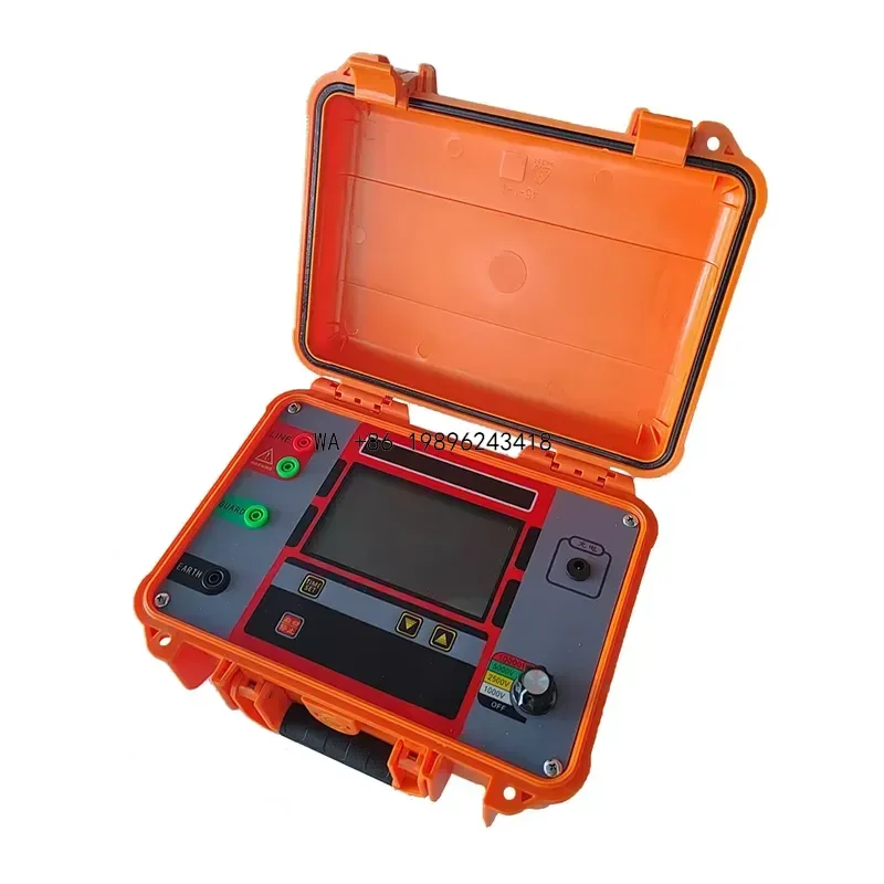 Wmwmnu High Precision Digital 1KV-10KV Megohmmeter Voltmeter Circuit Test Insulation Earth Ground Resistance Tester