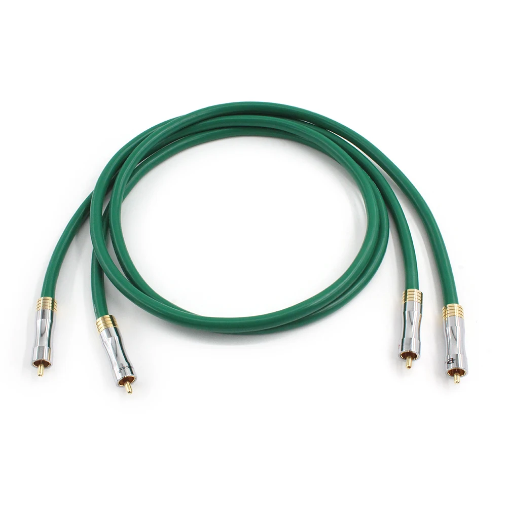 MCINTOSH 2328 99.998% Pure Copper HiFi Audio cable RCA interconnect cable Audiophile RCA TO RCA Audio Cable