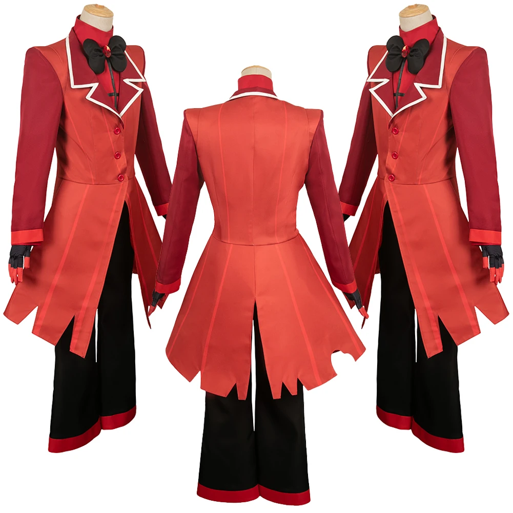 ชุดคอสเพลย์อลาสเตอร์อลาสเตอร์ชุดแฟนซีผูกโบว์ผู้ใหญ่ผู้ชายฮาโลวีนชุดสวมบทบาท