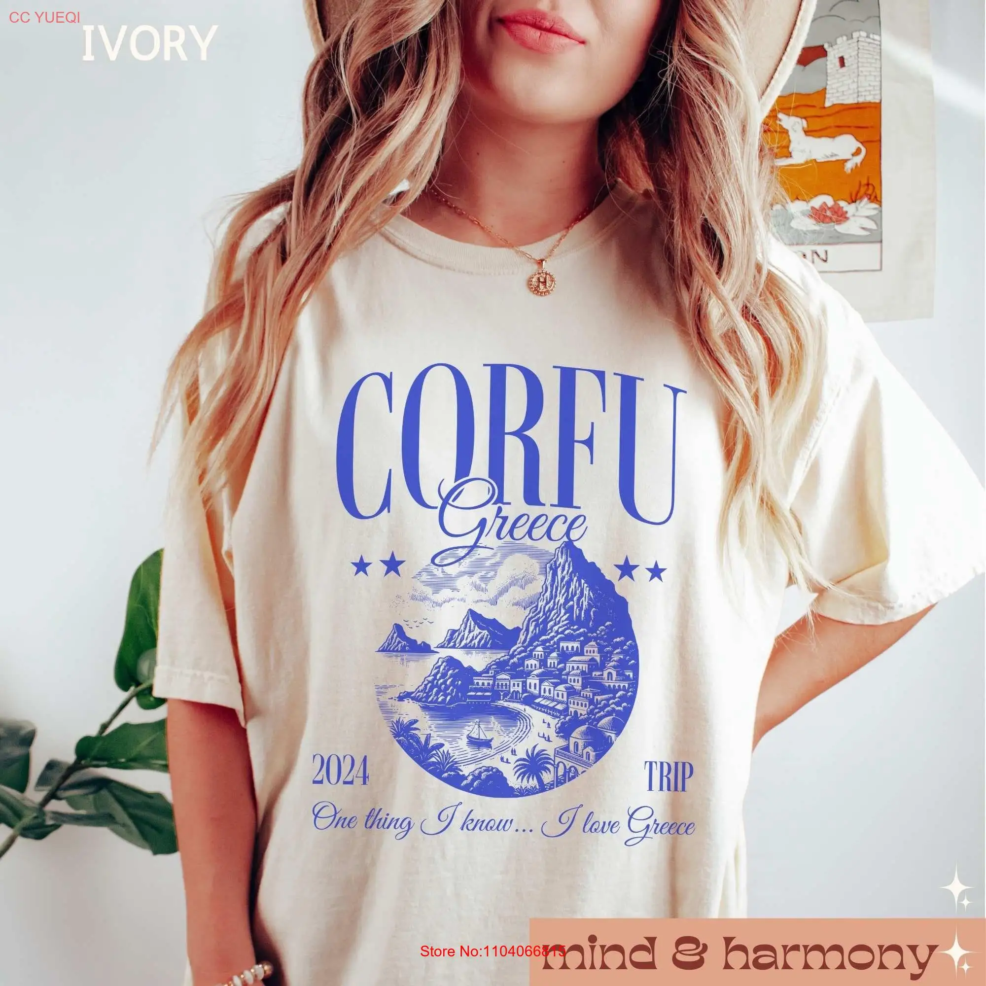 Custom Corfu Greece Vacation Comfort Colors T Shirt Personalized Year Greek Girl Trip Trendy Social Club Oversized Holiday