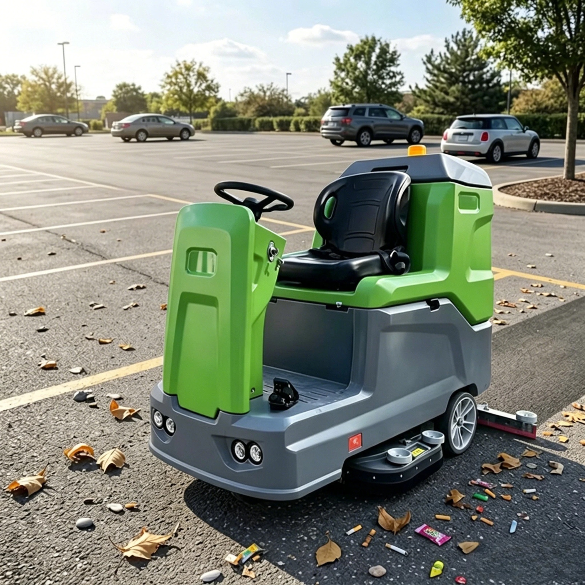 Ride On Floor Scrubber 20 Inch - Ride On Floor Scrubber for Supermarket