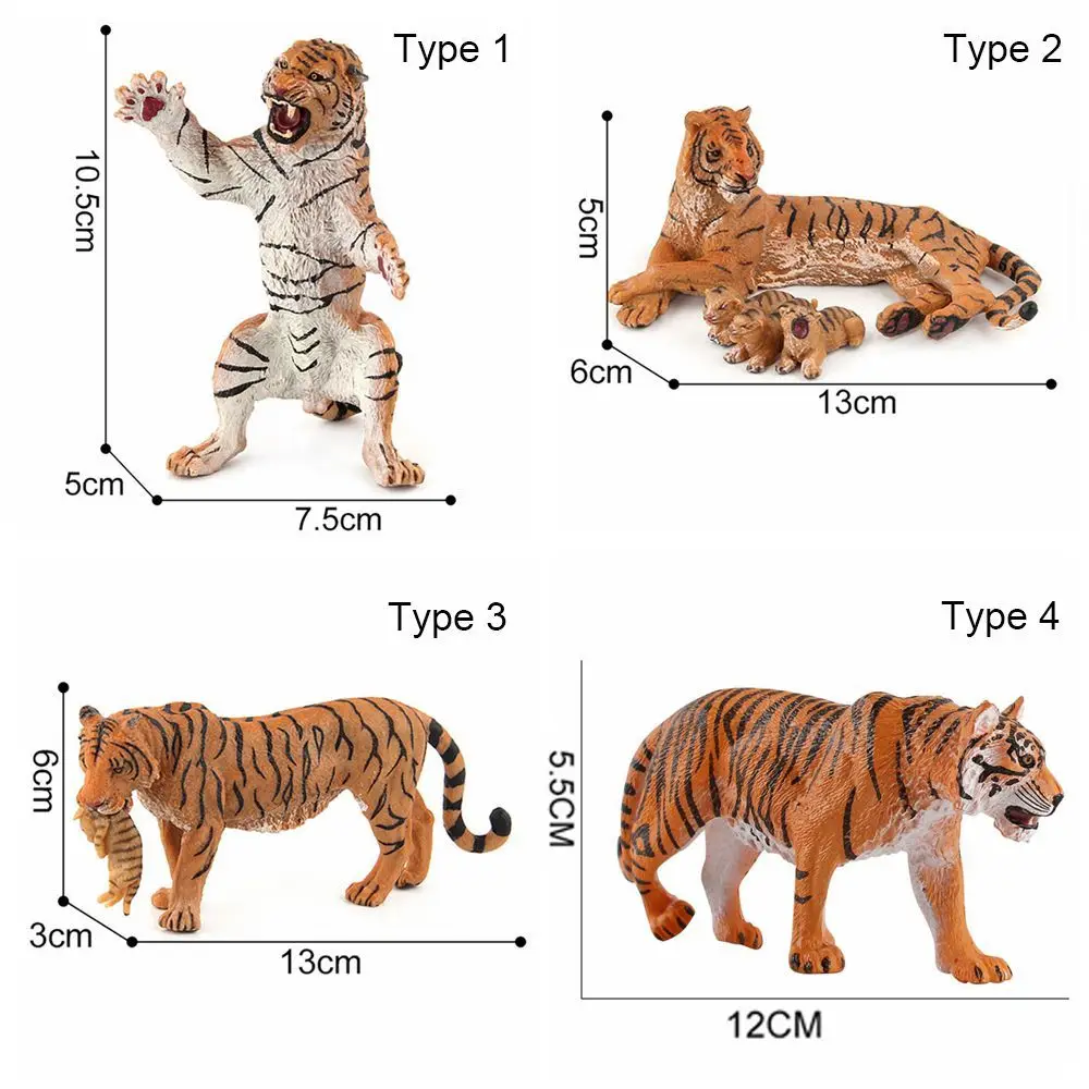 Scènes du zoo Jouets fuchsia, science et nature, simulation d'animaux sauvages, cadeau