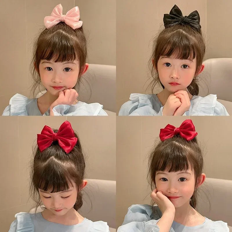 2 Piece Bow Hair Clip Elegant Flower Hair Clips For Kids Ladies Set Hairpin Hair Accessories Korean Style Bair Accessories