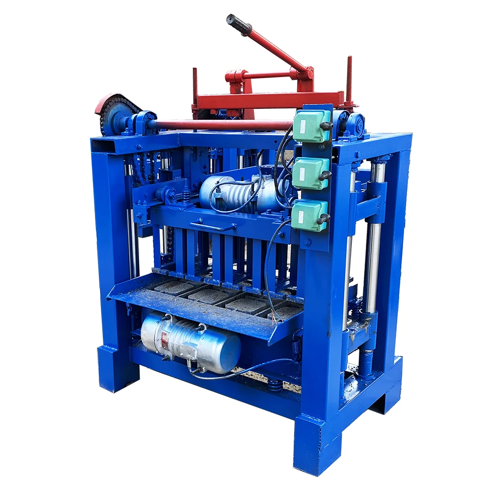 Brick Making Machinery Concrete Block Making Machine Small Mobile Brick Block Maker Machine