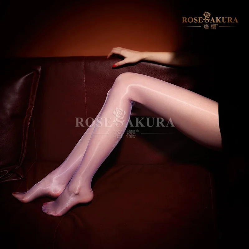 No sakura aurora series smooth sleek no waist edge open fork tights ultra-thin sexy silk stockings female 8250