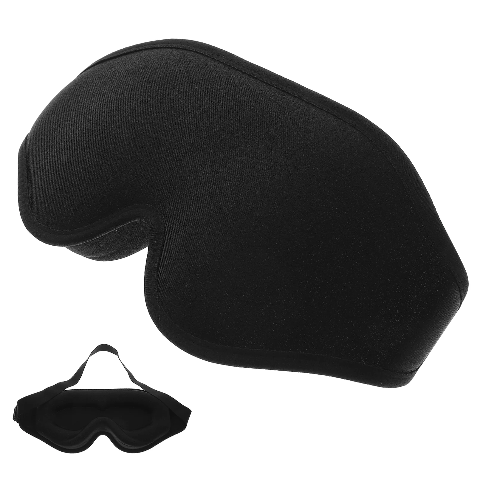 

Weighted Light Blocking Eye Patch for Sleeping Breathable Nap Lightproof Eyes Travel Silk