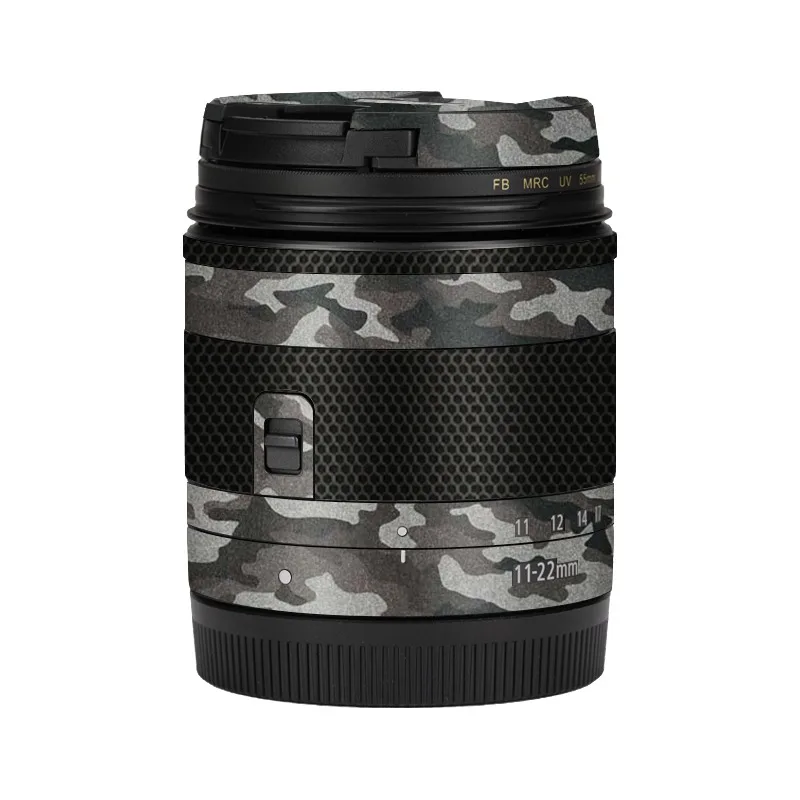 For Canon EF-M 11-22mm F4-5.6 IS STM Anti-Scratch Camera Lens Sticker Coat Wrap Protective Film Body Protector Skin Cover