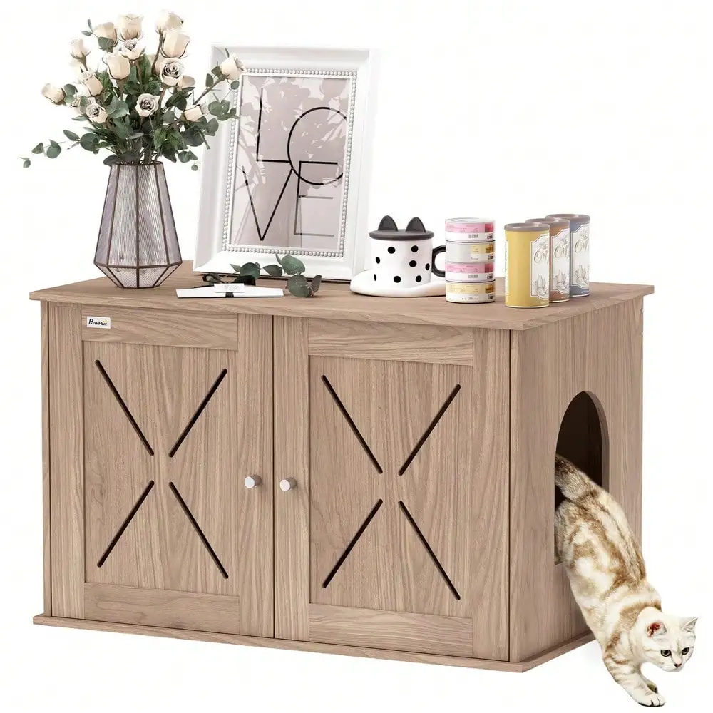 

Cat Litter Box Enclosure, Hidden Cat Litter Box Furniture