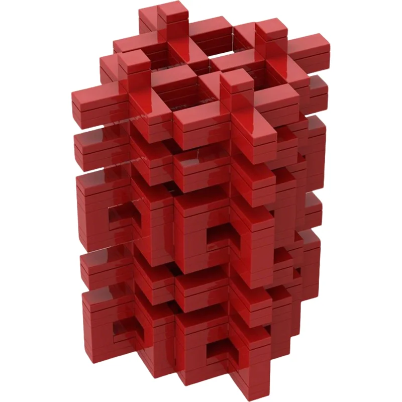 312 個 MOC 中国の伝統的な祭りのキャラクター小さなクロス幸福モデルビルディングブロッククリスマスギフト建設おもちゃ