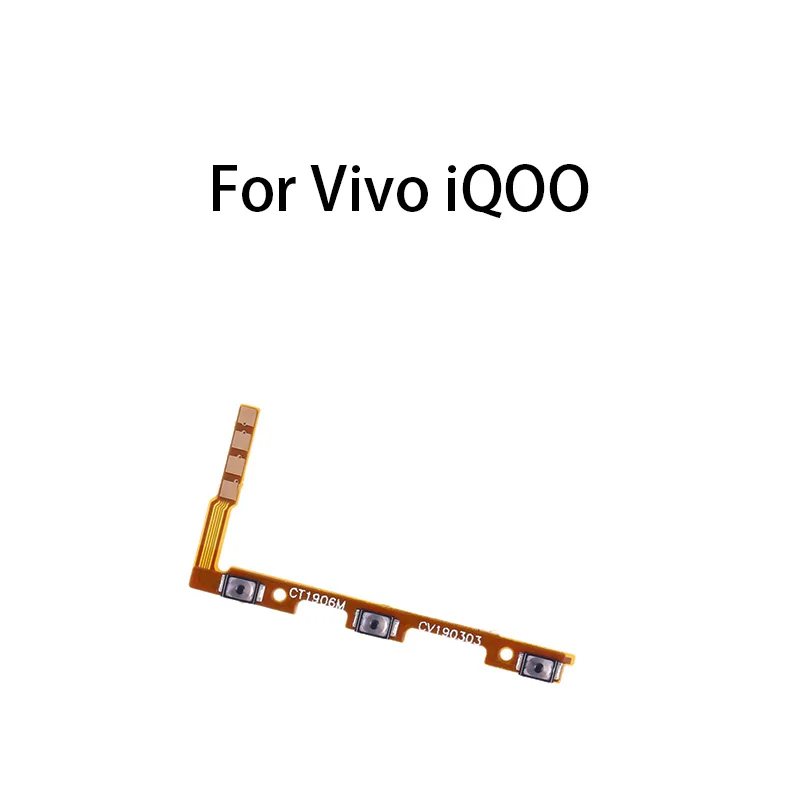 Power On Off Volume Button Key Flex Cable Replacement For Vivo iQOO