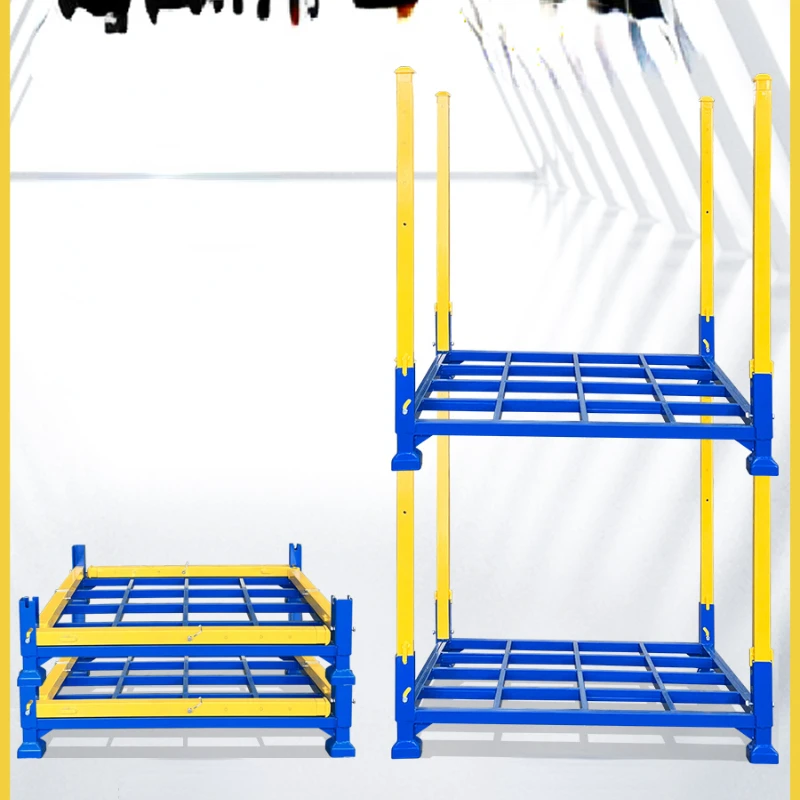 Warehouse stacking rack, cannula folding and removable multi-functional smart solid , cold storage