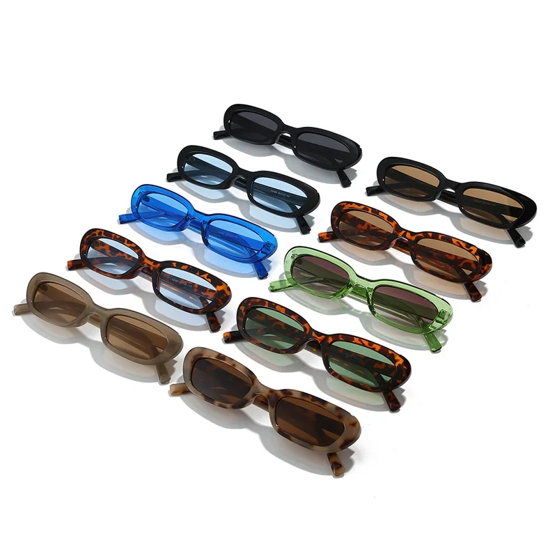 OEC CPO Ins Beliebte Fashion Square Luxus Sonnenbrille Frauen Marke Designer Rechteck Sonnenbrille Weibliche Candy Farbe Brillen – Detail 3