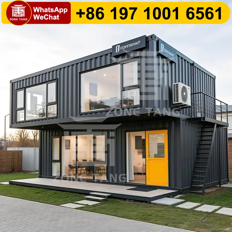

New Single Wide Mobile Homes Factory Price Prefabricated Container Modern Prefab House Customize Design Hot Sale High Quality