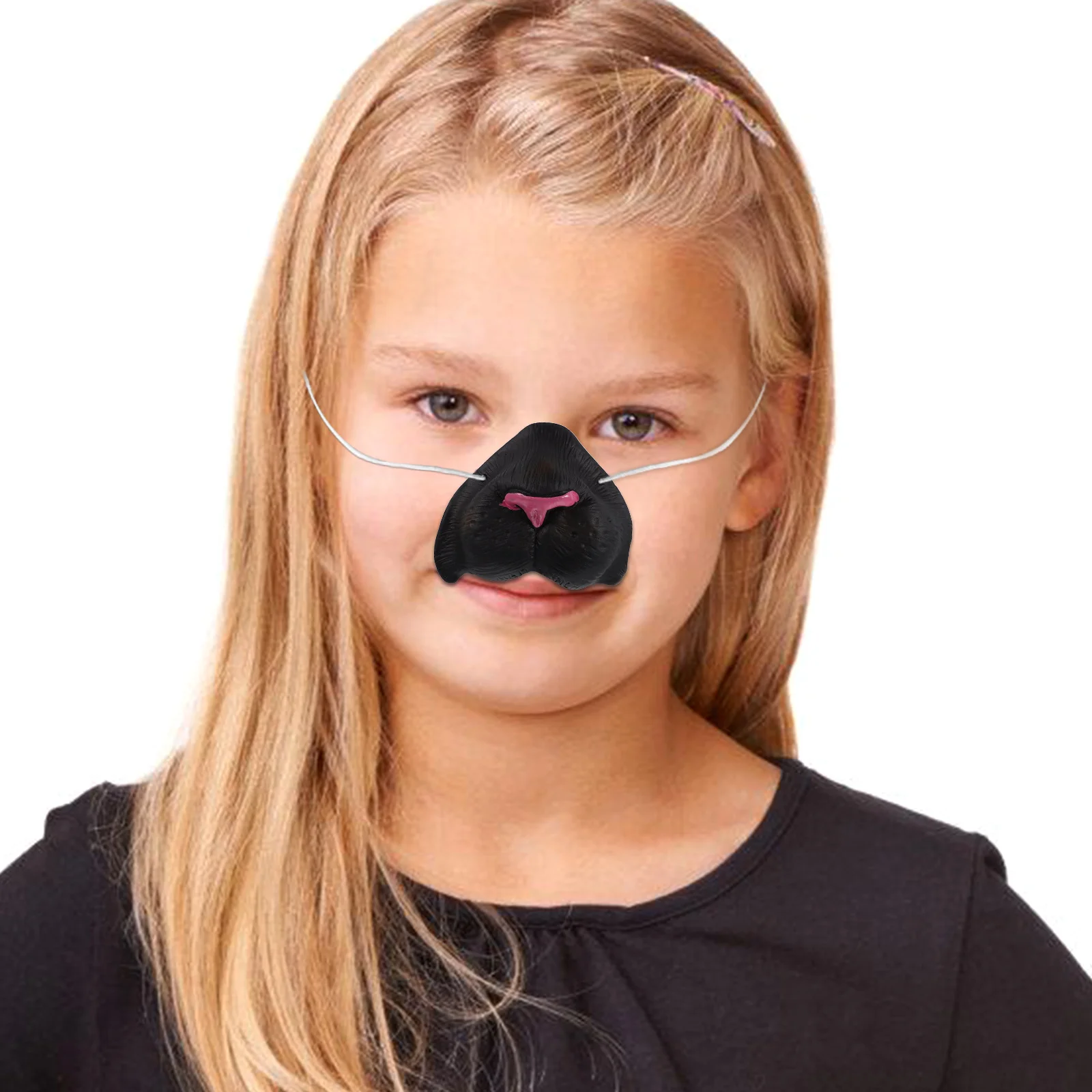 

Simulation Leopard Nose Prop For Halloween Party Cosplay Animal Accessory Compact Costume Decor Portable Carnival Performance