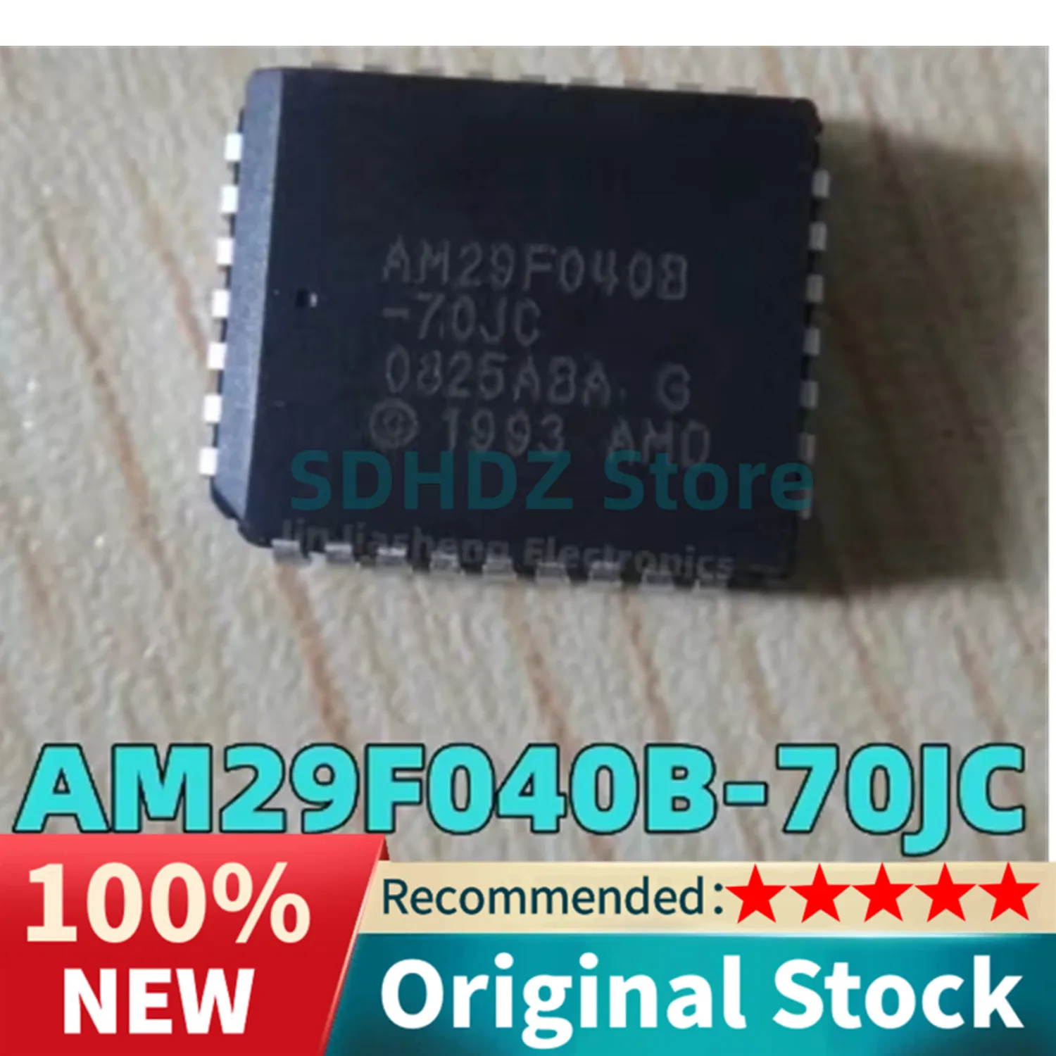 AM29F040B-70JC AM29F040B-70 칩셋, AM29F040B, AM29F040, 29F040, PLCC32, 20-50 개, 100% 신제품