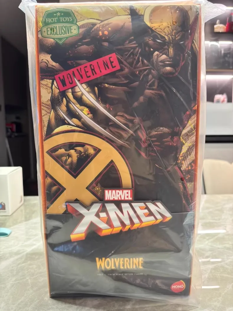

HotToys HT HS03 1/6 Коллекционные игрушки Аниме Росомаха Коричневый костюм Версия X-Men Супергерой Солдат 12-дюймовая экшн-фигурка Режим подарков