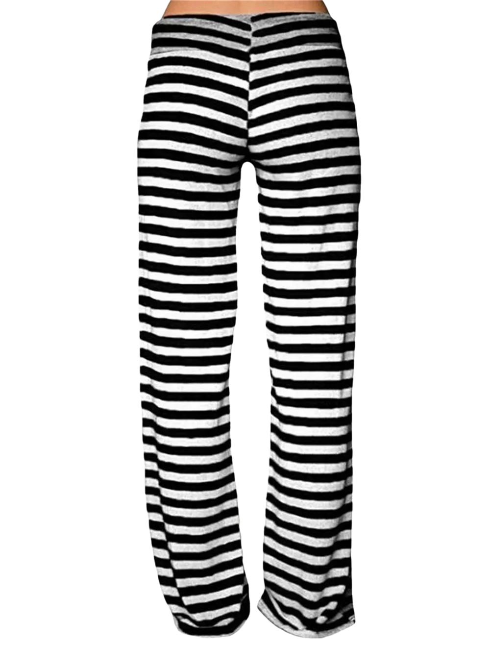 Print Sleep Bottom Women Cotton Long Pant Home Pajamas Soft Slip Summer Pants Drawstring Big Size Sexy Stripe Casual Big Size