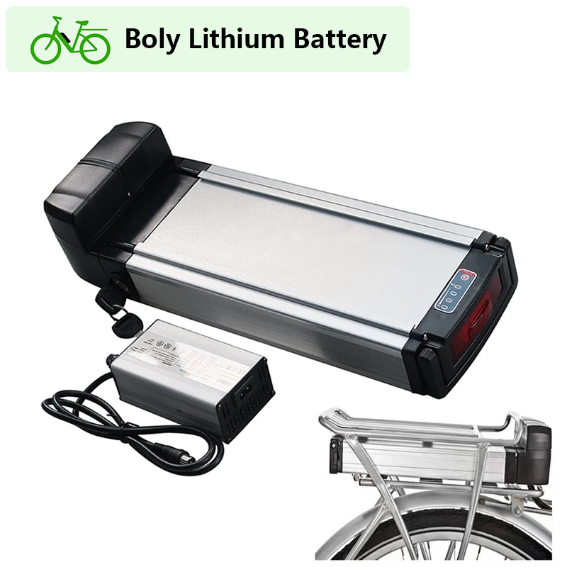 

24V 36V 48V Rear Rack Battery 10.4Ah 12Ah 13Ah 15Ah for E-GO KEOLA Stella Wondervel Double Luggage Electric Cruiser Bicycle