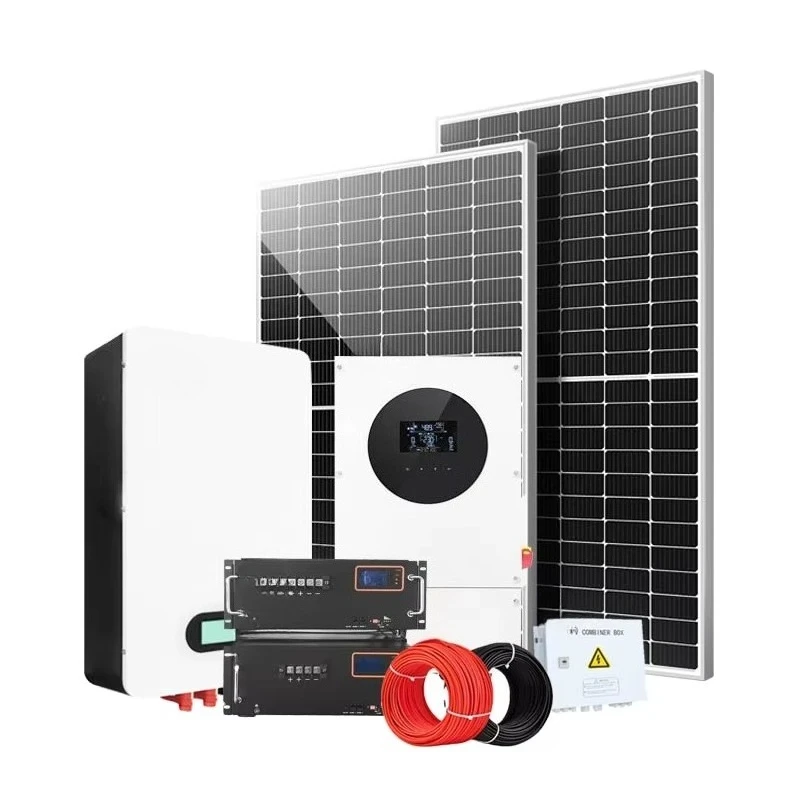Off Grid Hybrid Solar Energy Storage System 5KW 10KW 20KW 30KW 10KVA All in One Solar Panel Power System Home Full Set