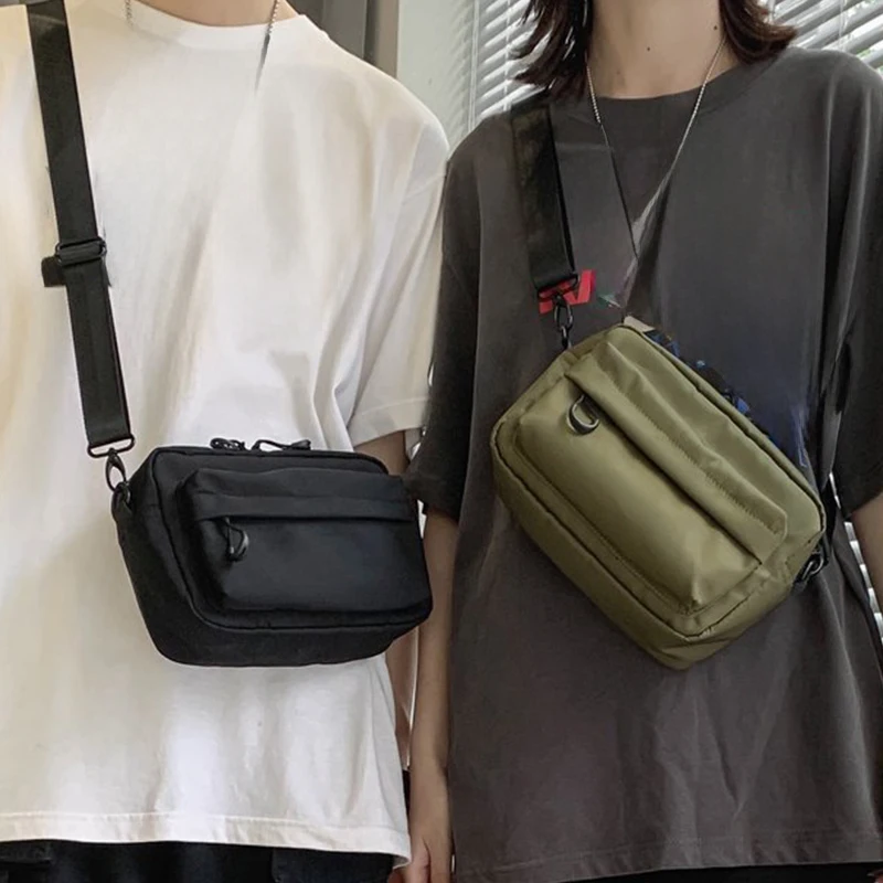 

1 fashionable men's campus square crossbody bag, shoulder bag, very suitable for daily use