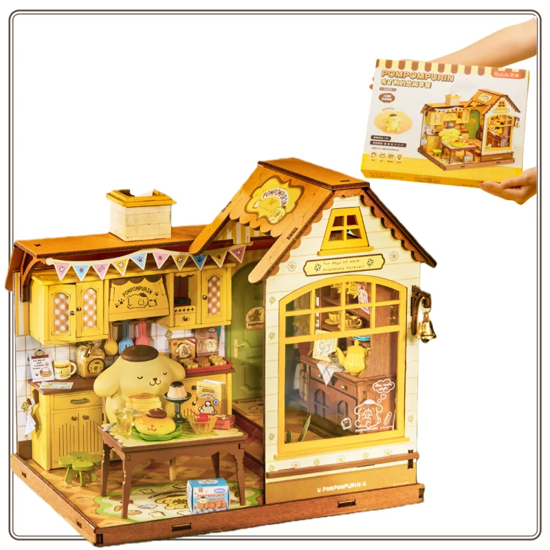 Nuovo regalo Lolife Sanrio Budino Dog House Regalo di compleanno fatto a mano fai-da-te per la migliore amica della ragazza Ornamento creativo Regalo a sorpresa