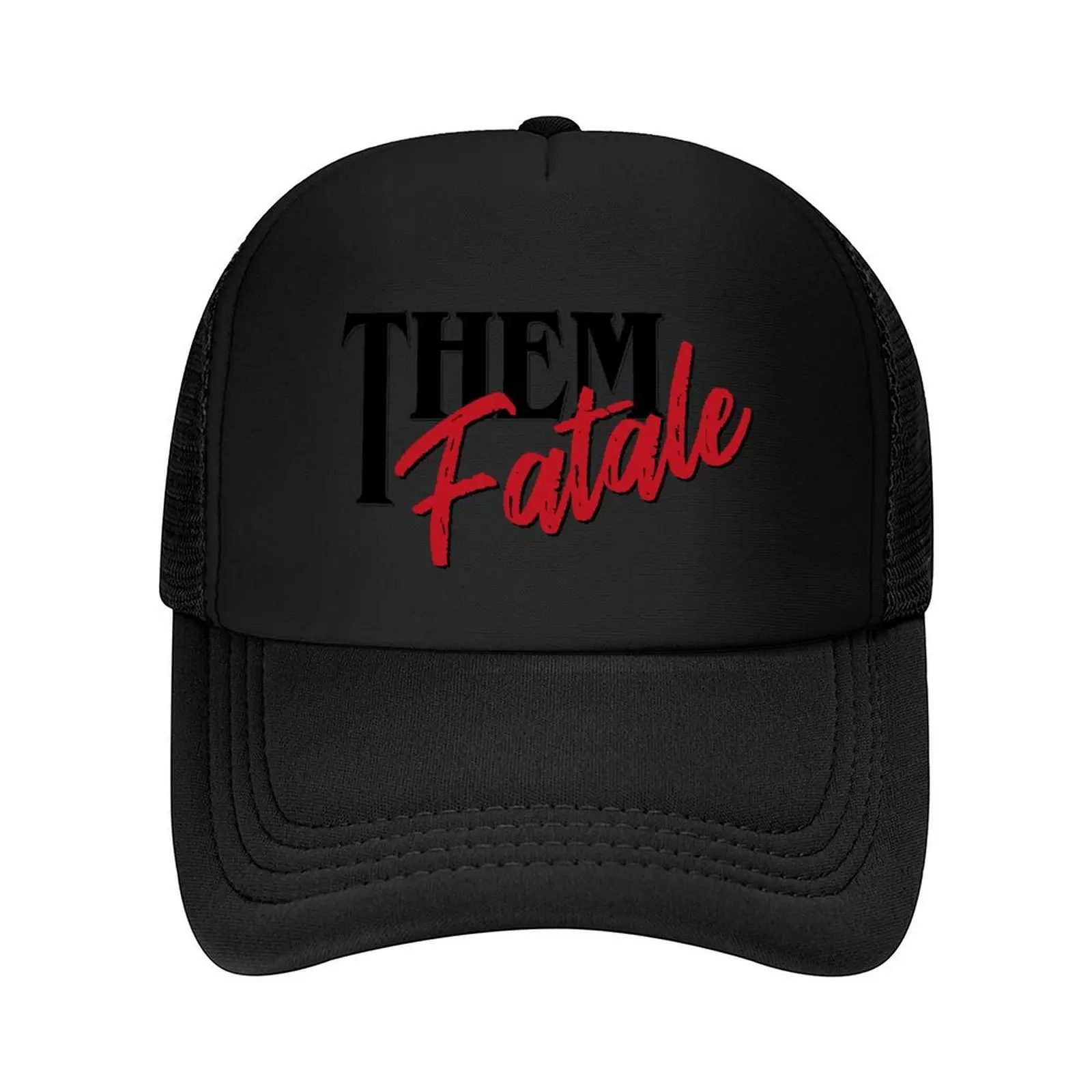 

THEM FATALE BLACK Baseball Cap Streetwear tea Hat Bobble Hat Sunhat Women's Beach Outlet Men's