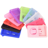 Soft Silicone Case Cover for Apple iPod Classic 6th 7th 80GB 120GB Thin 160GB iPod Video 5th 30GB Cover Holder(10.5mm Thickness)