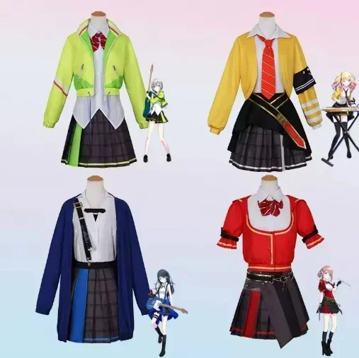 Costume Cosplay de Scène Coloré, Nouveau Projet Sekai stabiliser/Need Tenma Saki Hinomori Shiho Hosh37Ichika Mochizuki Honami