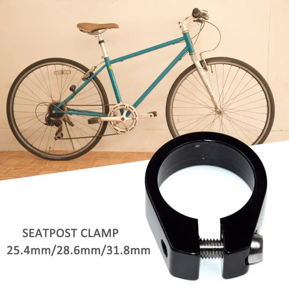 Aluminum Alloy Seatpost Clamp Seatpost 25.4mm/28.6mm/31.8mm Bicycle Seatposts Clamps Bicycle Single Nail Seat Tube Bicycle Parts