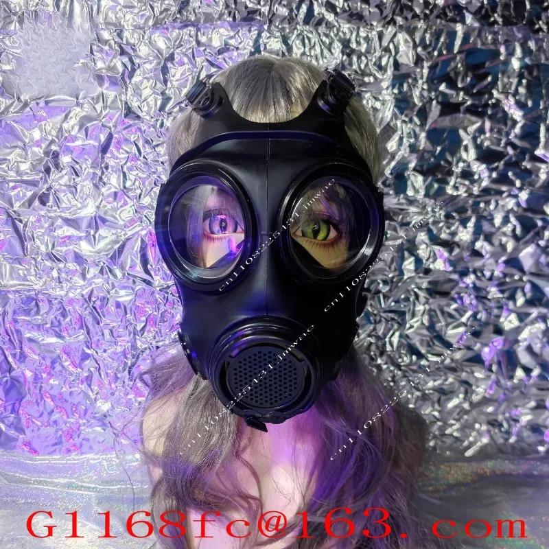J08 Gas Mask, Accessories Breath Control, with Mirror Cover Protection