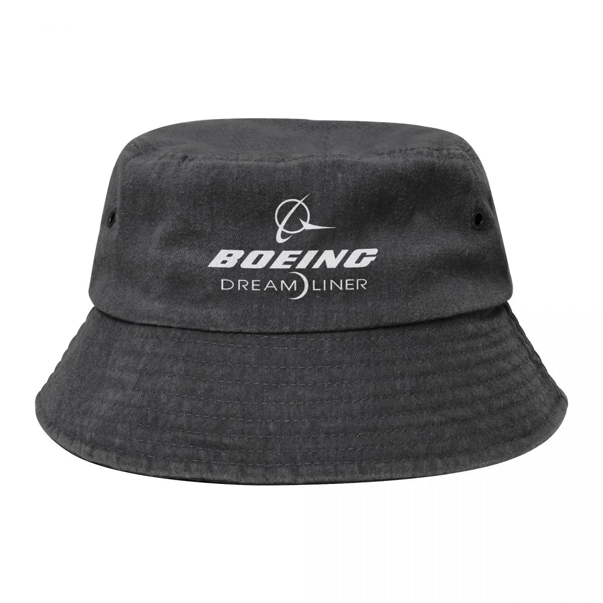 

Boeing 787 Dreamliner Cowboy Denim Fisherman Hat With Printing