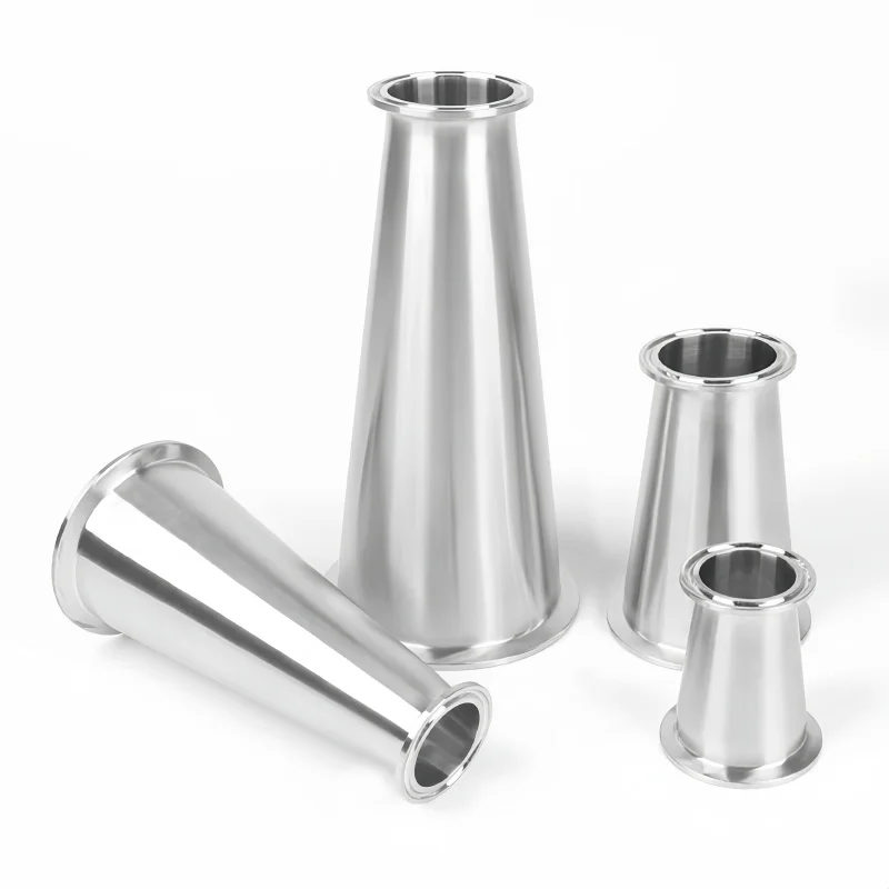 TC3A  4inchX3inch/4inchX2.5inch,Tri Clamp Concentric Reducer For Brewing Distillation Pipe Fitting,Fast-loading Head And Head