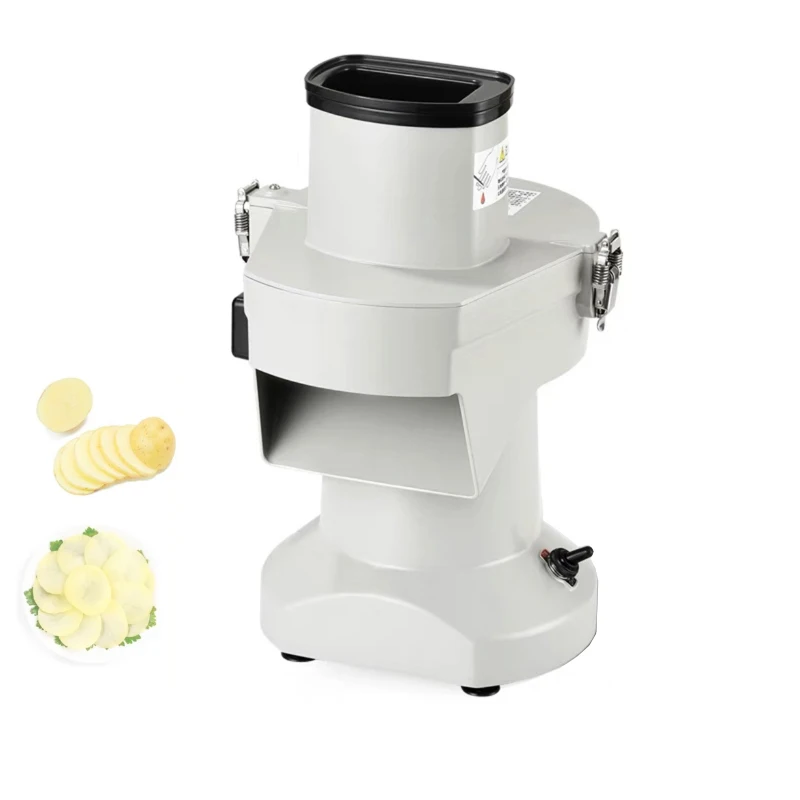 Cortador automático de verduras, máquina trituradora en cubitos de patatas multifuncional, máquina comercial de procesamiento de alimentos, rebanador de cebolla