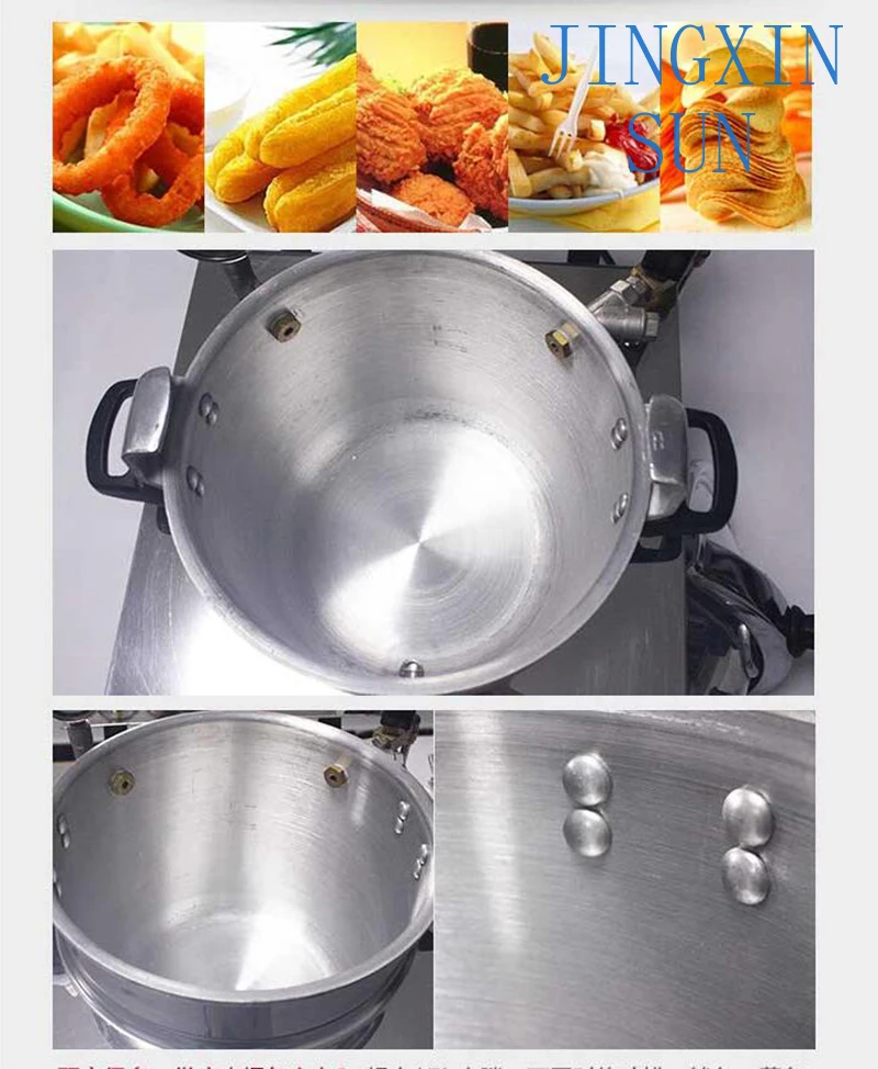 Commercial Electric Pressure Fryer Chips Frying Machine Friteuse Freidora Electrica De Aceite En Oferta