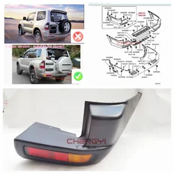 Achterbumperhoek passend voor Pajero Montero Shogun V77W V73W MR548023 MR548025 MR548022 MR548026