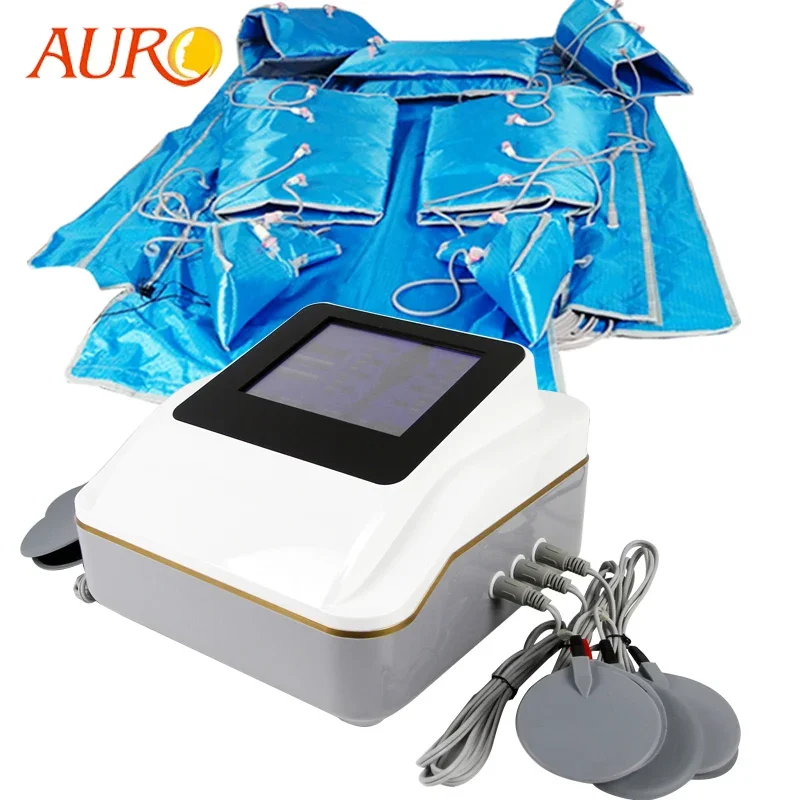 Au-6809 Auro 3 in 1 Pressotherapy System Machine + EMS + Infrared